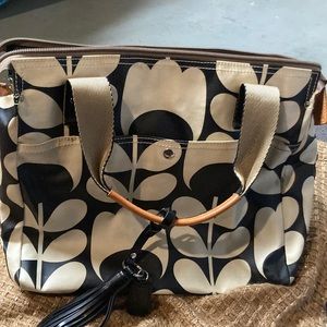 Oral Kiely Water Resistant Canvas Shoulder Bag